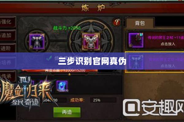三步识别官网真伪
